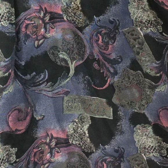 Colore Italia 100% Silk Short Sleeve Button Up Shirt, Men's, Size Medium - Picture 4 of 4